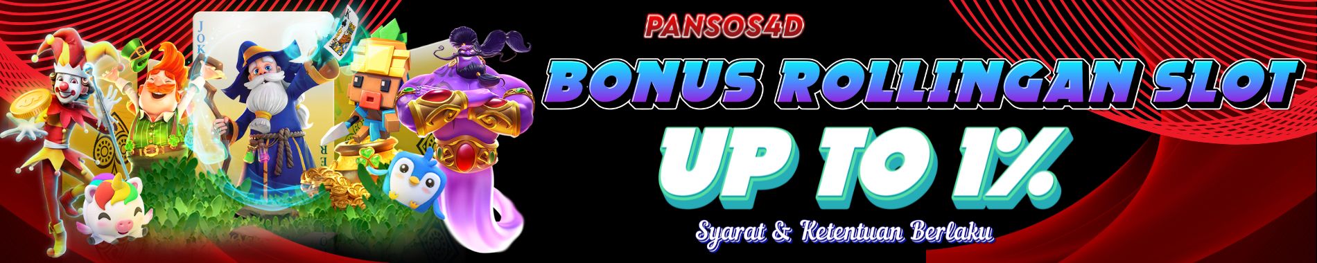 Bonus Rollingan Slot 1% Pansos4d